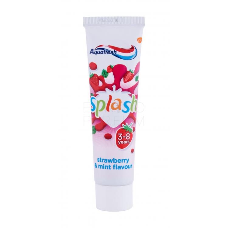 Aquafresh Splash Strawberry Pasta do zębów dla dzieci 50 ml