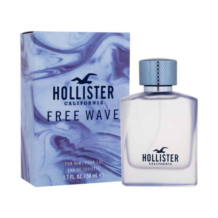 Hollister Free Wave Woda toaletowa dla mężczyzn 50 ml