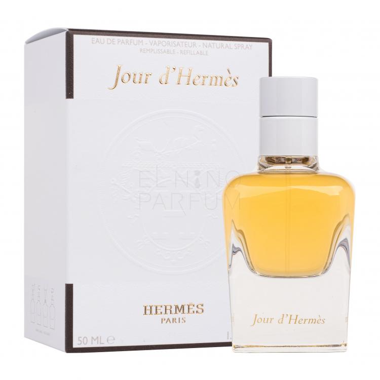 Hermes Jour d´Hermes Woda perfumowana dla kobiet Do napełnienia 50 ml Uszkodzone pudełko