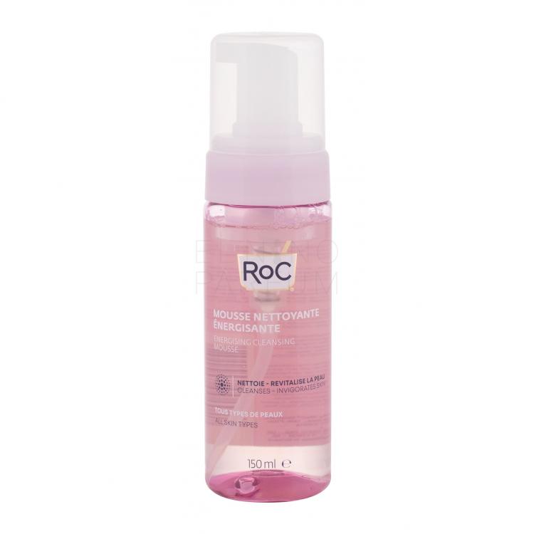 RoC Energising Cleansing Mousse Pianka oczyszczająca dla kobiet 150 ml