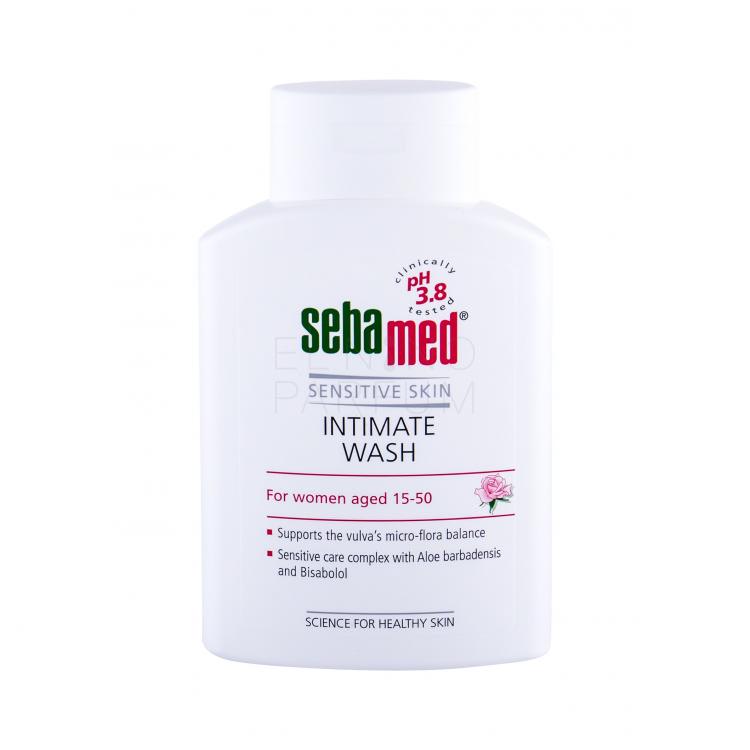 SebaMed Sensitive Skin Intimate Wash Age 15-50 Kosmetyki do higieny intymnej dla kobiet 200 ml Uszkodzone pudełko