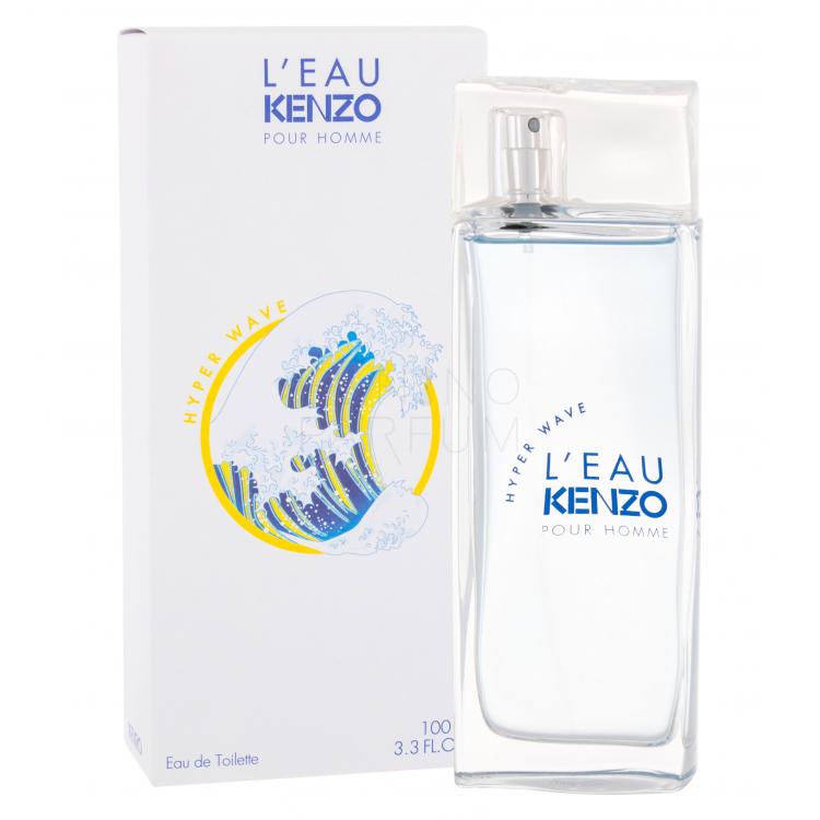 KENZO L´Eau Kenzo Pour Homme Hyper Wave Woda toaletowa dla mężczyzn 100 ml