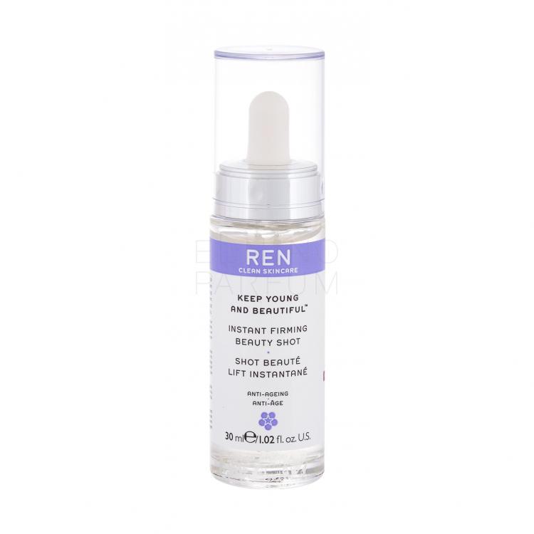 REN Clean Skincare Keep Young And Beautiful Instant Firming Beauty Shot Serum do twarzy dla kobiet 30 ml tester
