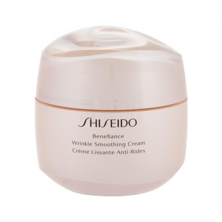 Shiseido Benefiance Wrinkle Smoothing Cream Krem do twarzy na dzień dla kobiet 75 ml