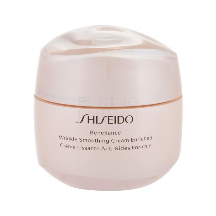 Shiseido Benefiance Wrinkle Smoothing Cream Enriched Krem do twarzy na dzień dla kobiet 75 ml