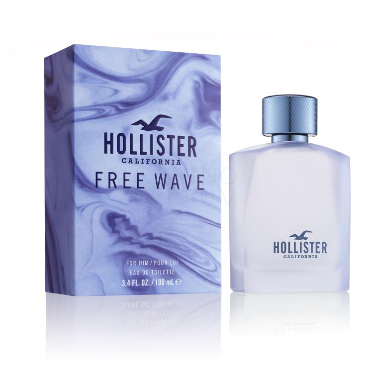 Hollister Free Wave Woda toaletowa dla mężczyzn 100 ml