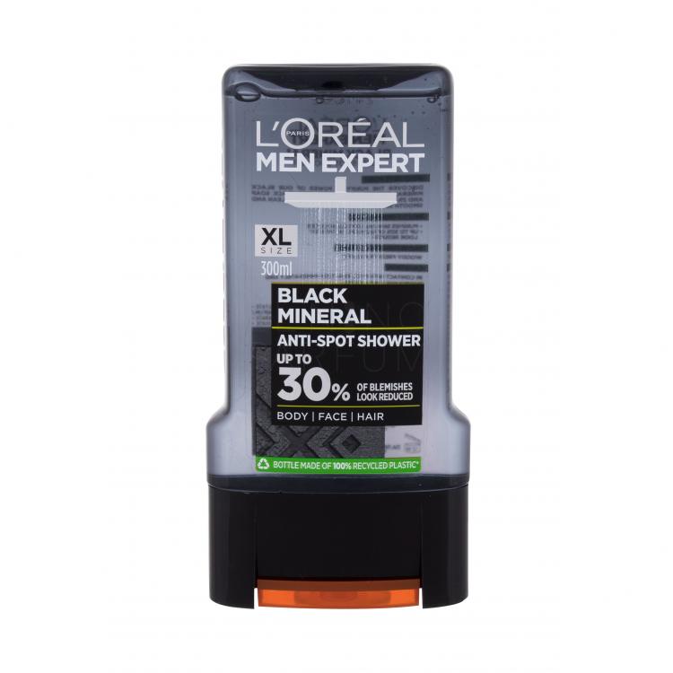 L&#039;Oréal Paris Men Expert Black Mineral Anti-Spot Żel pod prysznic dla mężczyzn 300 ml