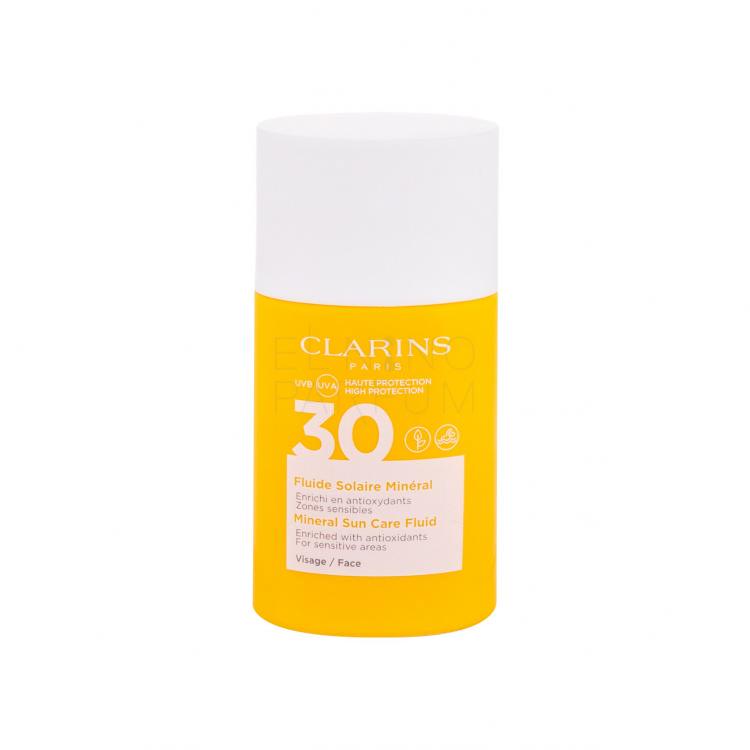 Clarins Sun Care Mineral SPF30 Preparat do opalania twarzy dla kobiet 30 ml tester