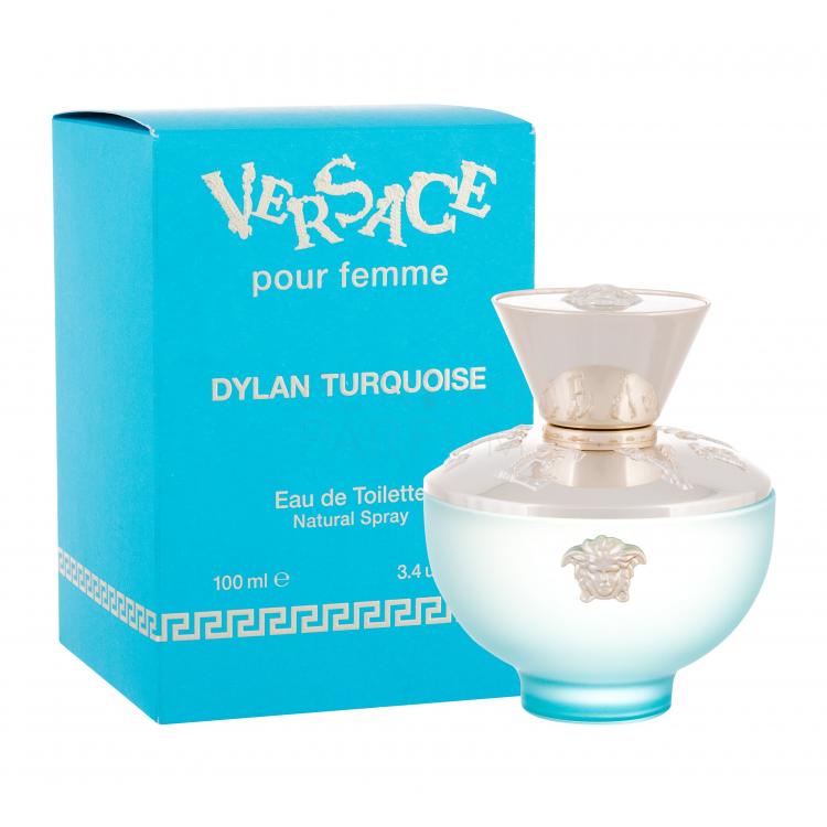 Versace Pour Femme Dylan Turquoise Woda toaletowa dla kobiet 100 ml