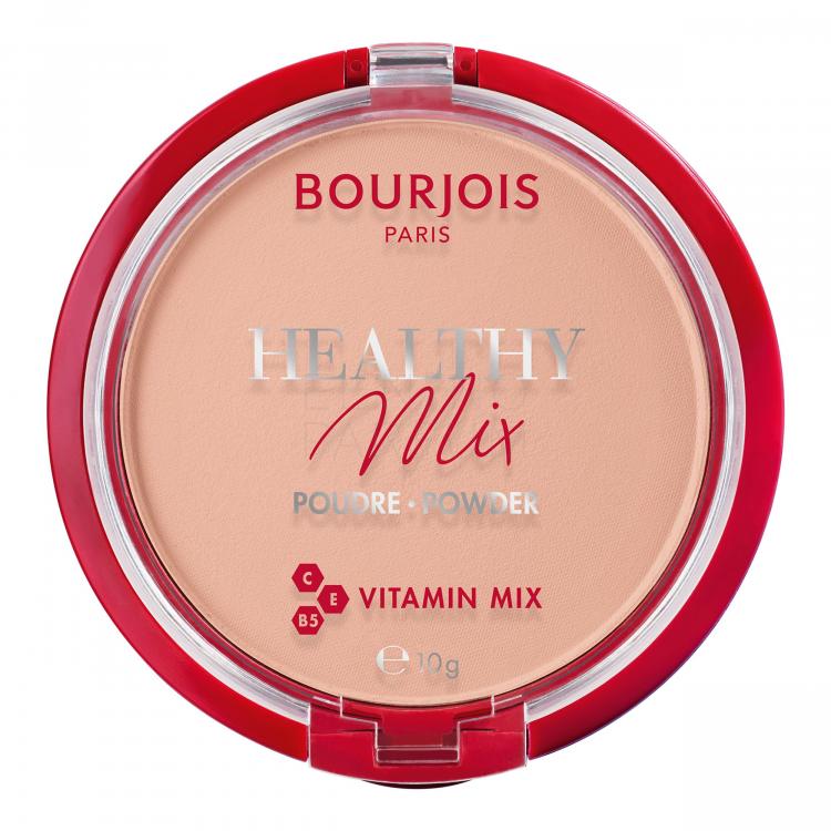 BOURJOIS Paris Healthy Mix Puder dla kobiet 10 g Odcień 03 Beige Rosé