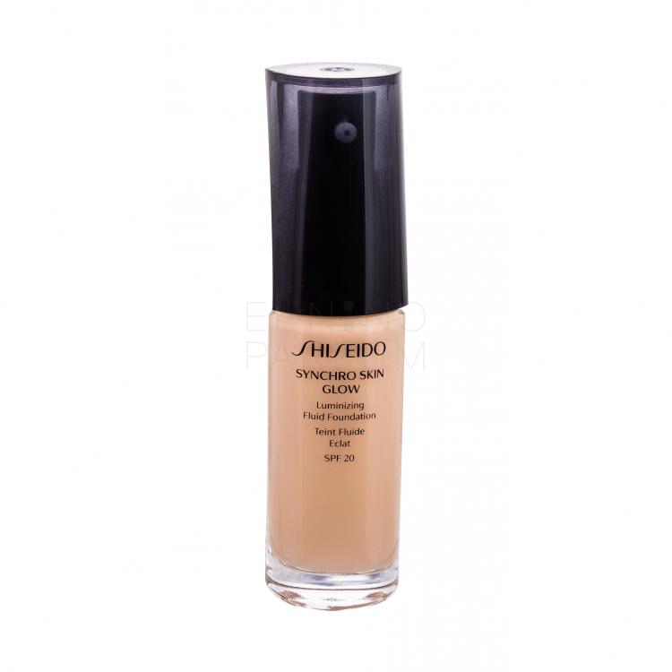 Shiseido Synchro Skin Glow SPF20 Podkład dla kobiet 30 ml Odcień Golden 3