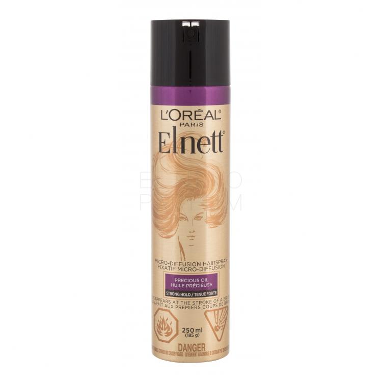 L&#039;Oréal Paris Elnett Precious Oil Micro-Diffusion Lakier do włosów dla kobiet 250 ml