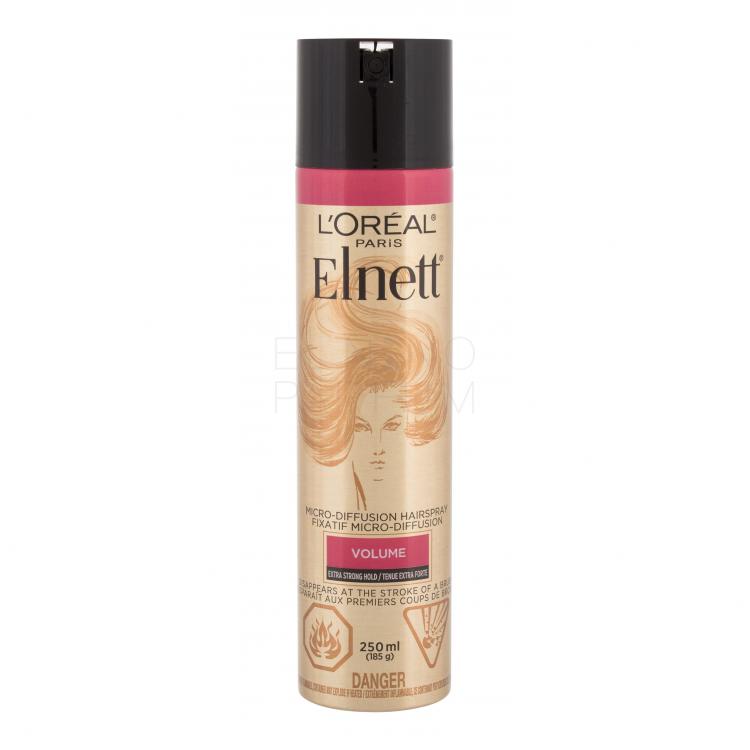 L&#039;Oréal Paris Elnett Volume Micro-Diffusion Lakier do włosów dla kobiet 250 ml