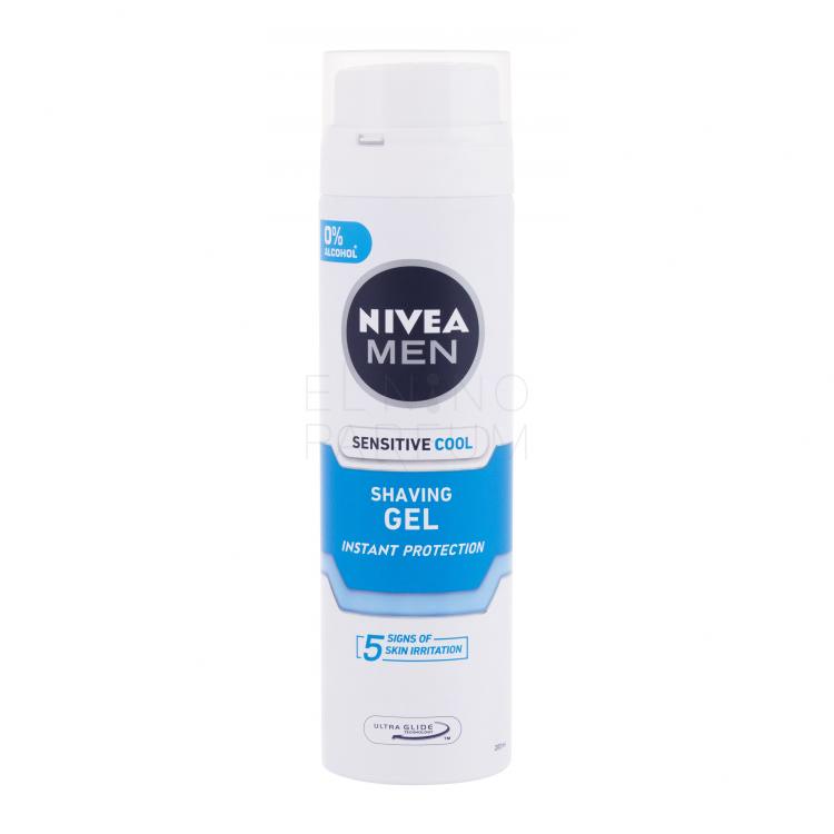Nivea Men Sensitive Cooling Żel do golenia dla mężczyzn 200 ml