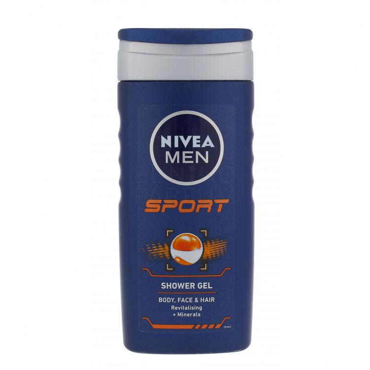 Nivea Men Sport Żel pod prysznic dla mężczyzn 250 ml