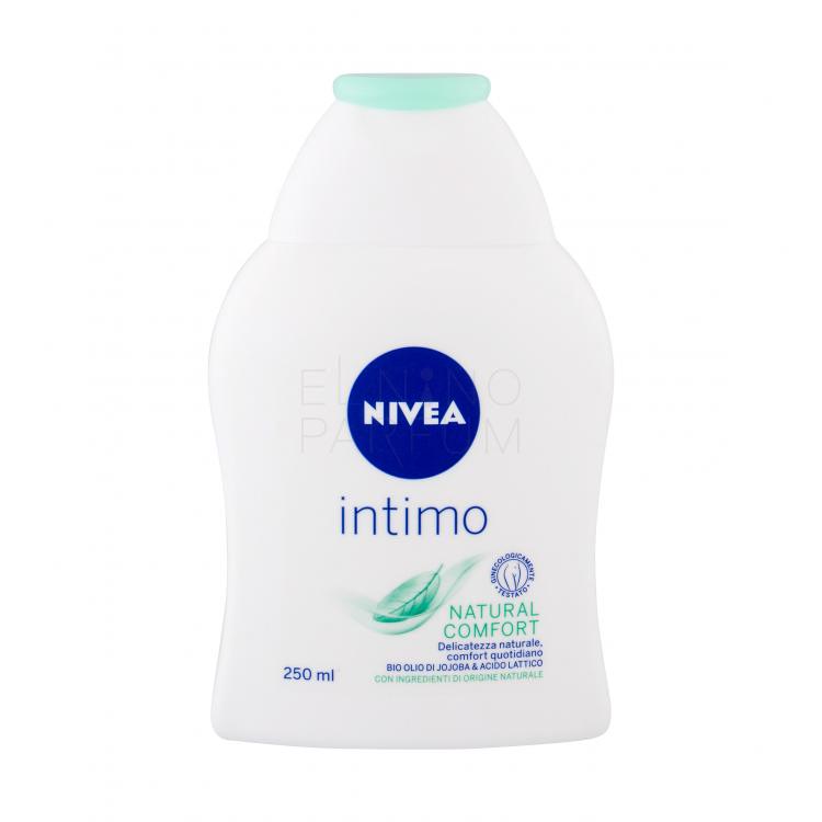 Nivea Intimo Intimate Wash Lotion Natural Kosmetyki do higieny intymnej dla kobiet 250 ml Uszkodzone pudełko