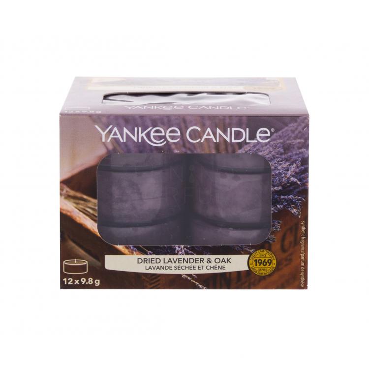 Yankee Candle Dried Lavender &amp; Oak Świeczka zapachowa 117,6 g