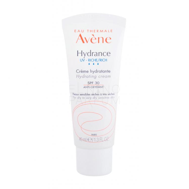 Avene Hydrance UV Rich SPF30 Krem do twarzy na dzień dla kobiet 40 ml