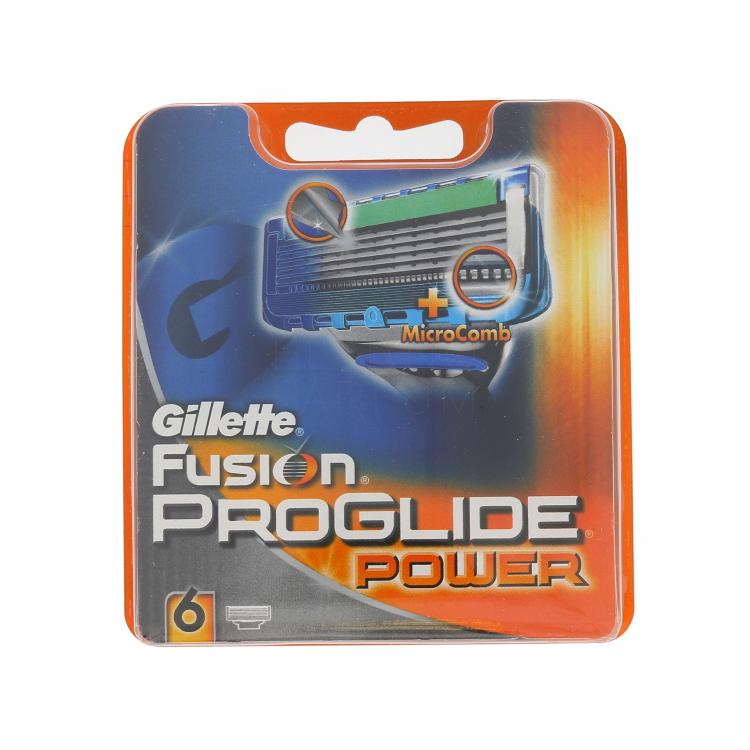 Gillette Fusion5 Proglide Power Wkład do maszynki dla mężczyzn 6 szt