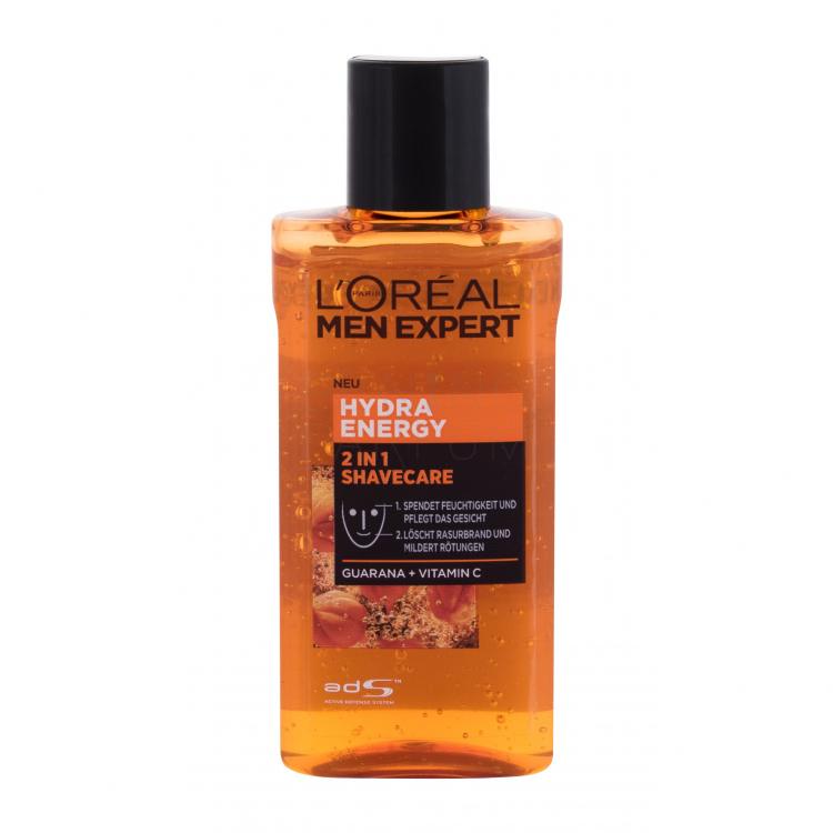 L&#039;Oréal Paris Men Expert Hydra Energy 2in1 Żel do golenia dla mężczyzn 125 ml