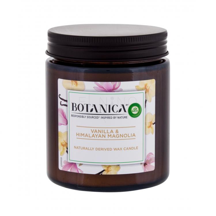 Air Wick Botanica Vanilla &amp; Himalayan Magnolia Świeczka zapachowa 205 g