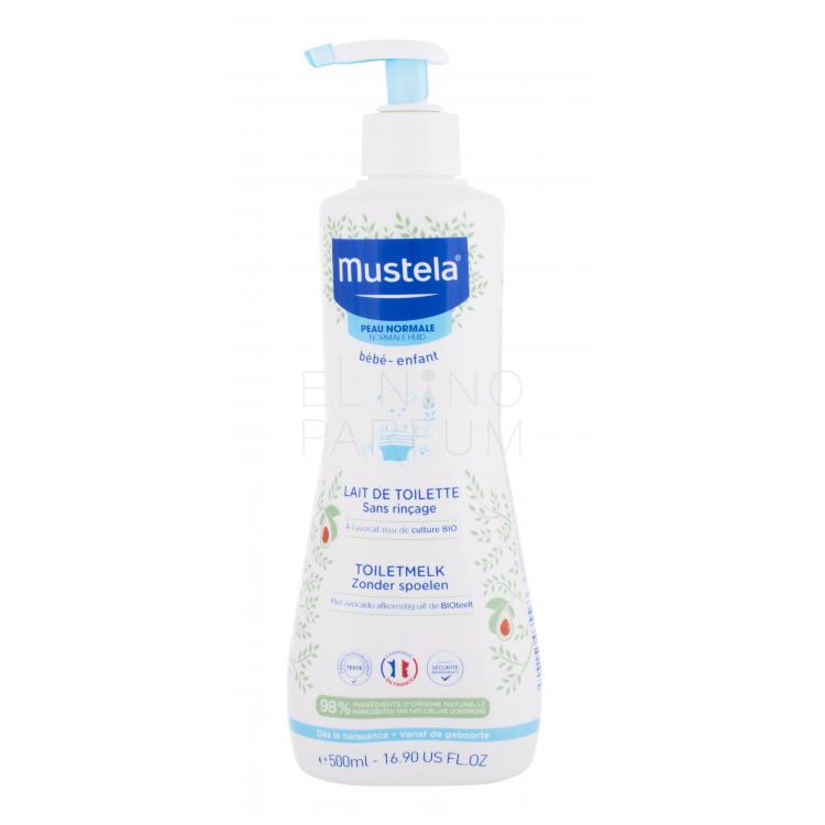 Mustela Bébé No Rinse Cleansing Milk Mleczko do ciała dla dzieci 500 ml