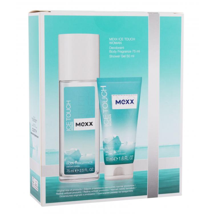 Mexx Ice Touch Woman 2014 Zestaw dla kobiet Dezodorant 75 ml + Żel pod prysznic  50 ml