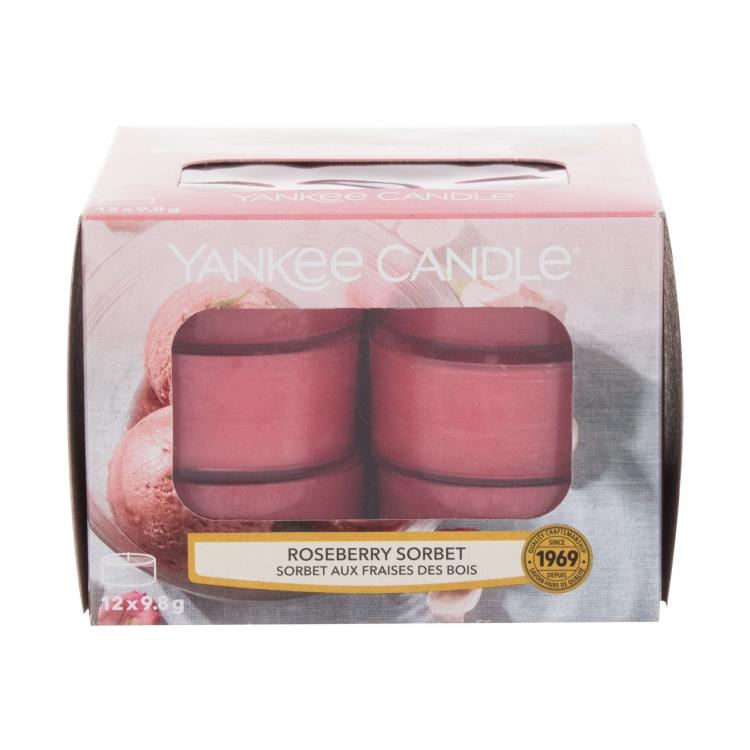 Yankee Candle Roseberry Sorbet Świeczka zapachowa 117,6 g