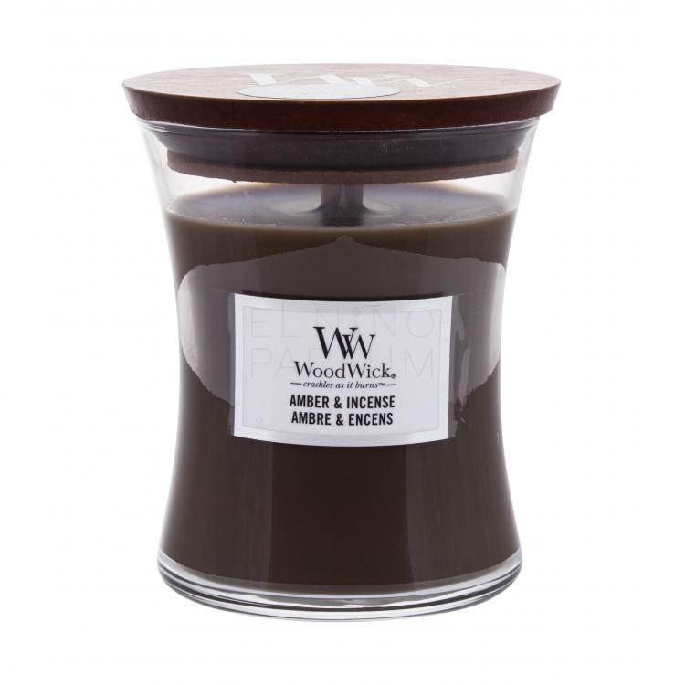 WoodWick Amber &amp; Incense Świeczka zapachowa 275 g