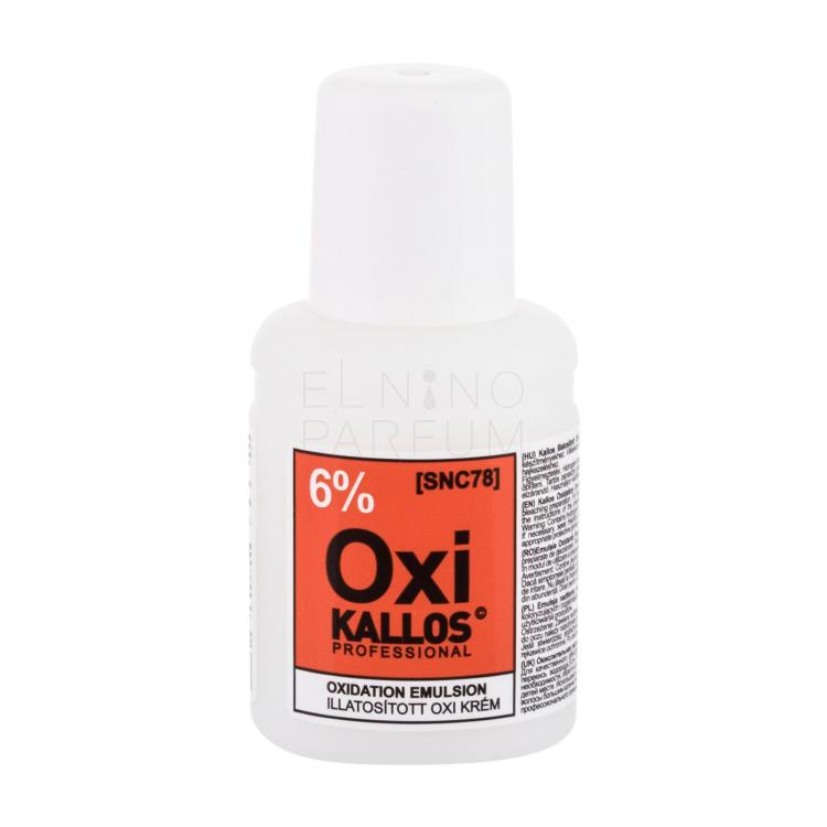 Kallos Cosmetics Oxi 6% Farba do włosów dla kobiet 60 ml