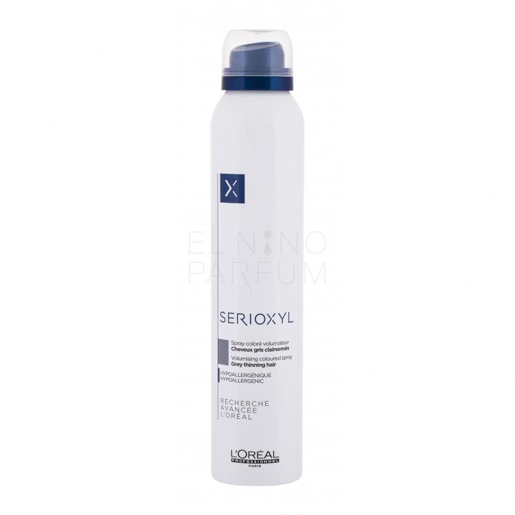 L&#039;Oréal Professionnel Serioxyl Volumising Coloured Spray Objętość włosów dla kobiet 200 ml Odcień Grey