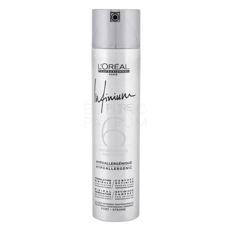 L'Oréal Professionnel Infinium Pure Strong Lakier do włosów dla kobiet 300 ml