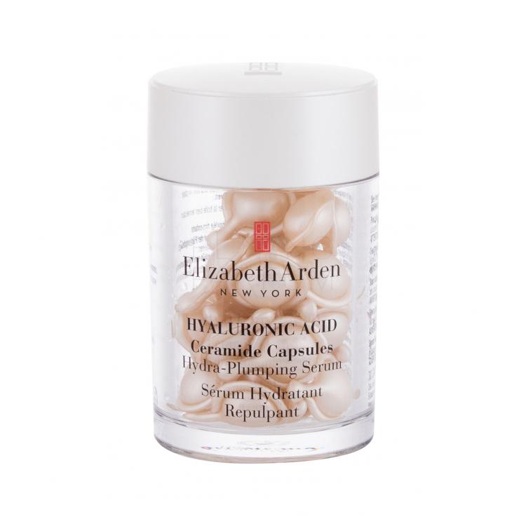 Elizabeth Arden Ceramide Hyaluronic Acid Capsules Hydra-Plumping Serum Serum do twarzy dla kobiet 30 szt