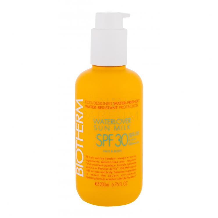 Biotherm Waterlover Sun Milk SPF30 Preparat do opalania ciała 200 ml