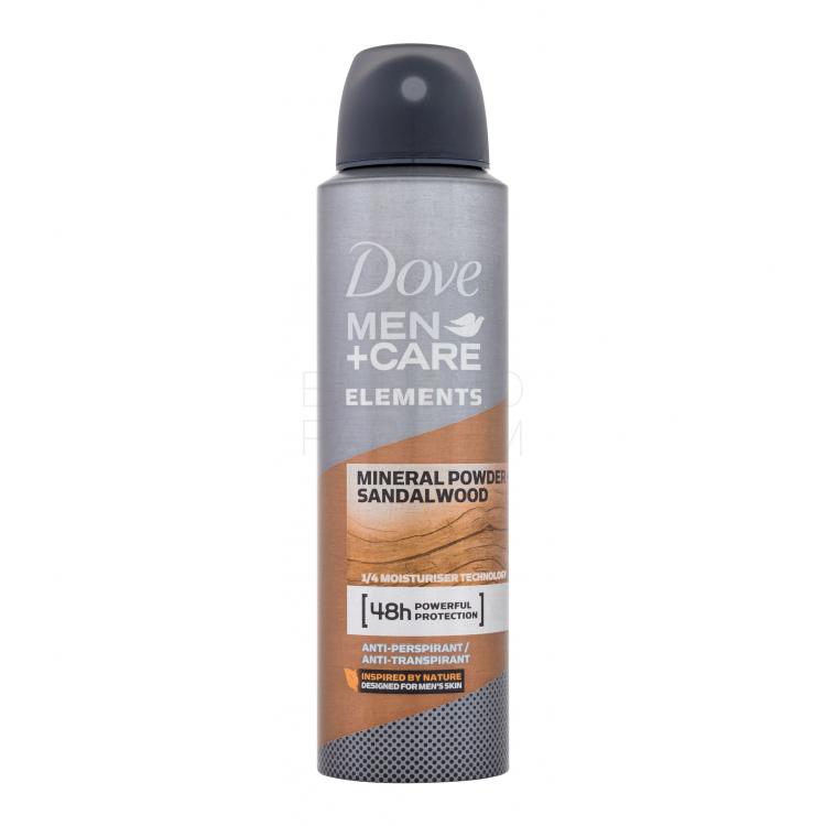 Dove Men + Care Elements Mineral + Sandalwood 48h Antyperspirant dla mężczyzn 150 ml