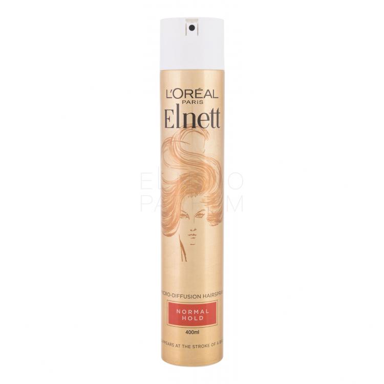 L&#039;Oréal Paris Elnett Normal Hold Micro-Diffusion Lakier do włosów dla kobiet 400 ml