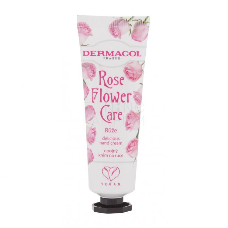 Dermacol Rose Flower Care Krem do rąk dla kobiet 30 ml
