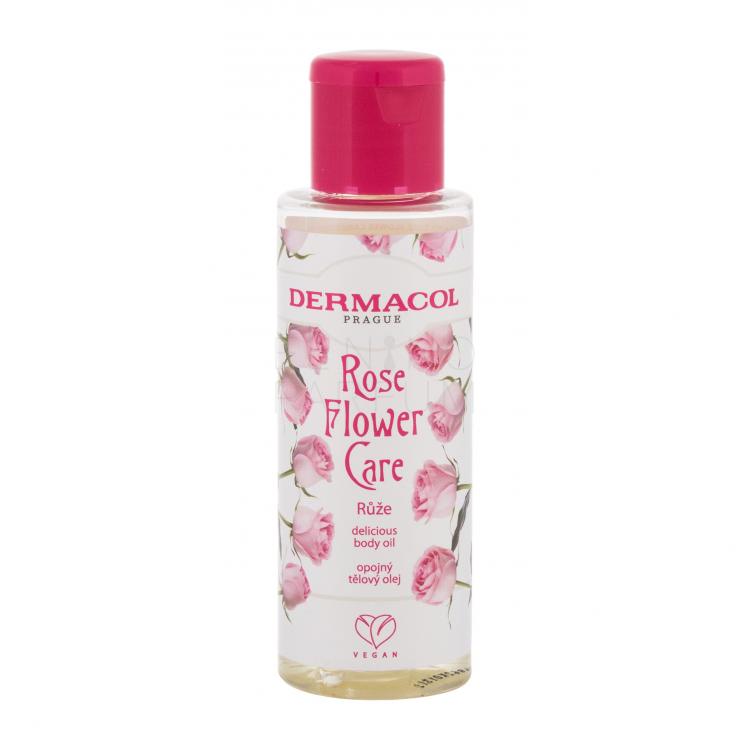 Dermacol Rose Flower Care Olejek do ciała dla kobiet 100 ml