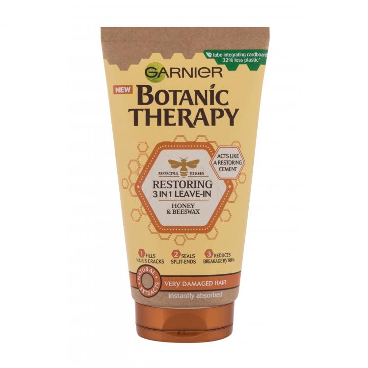 Garnier Botanic Therapy Honey &amp; Beeswax 3in1 Leave-In Pielęgnacja bez spłukiwania dla kobiet 150 ml