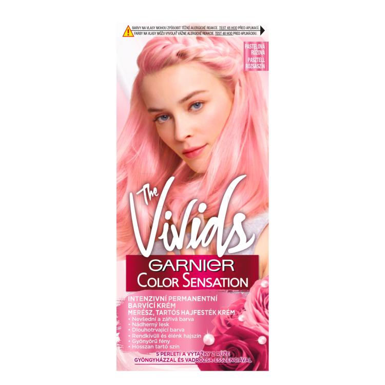 Garnier Color Sensation The Vivids Farba do włosów dla kobiet 40 ml Odcień Pastel Pink