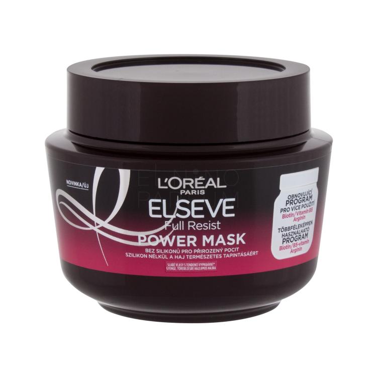 L&#039;Oréal Paris Elseve Full Resist Power Mask Maska do włosów dla kobiet 300 ml