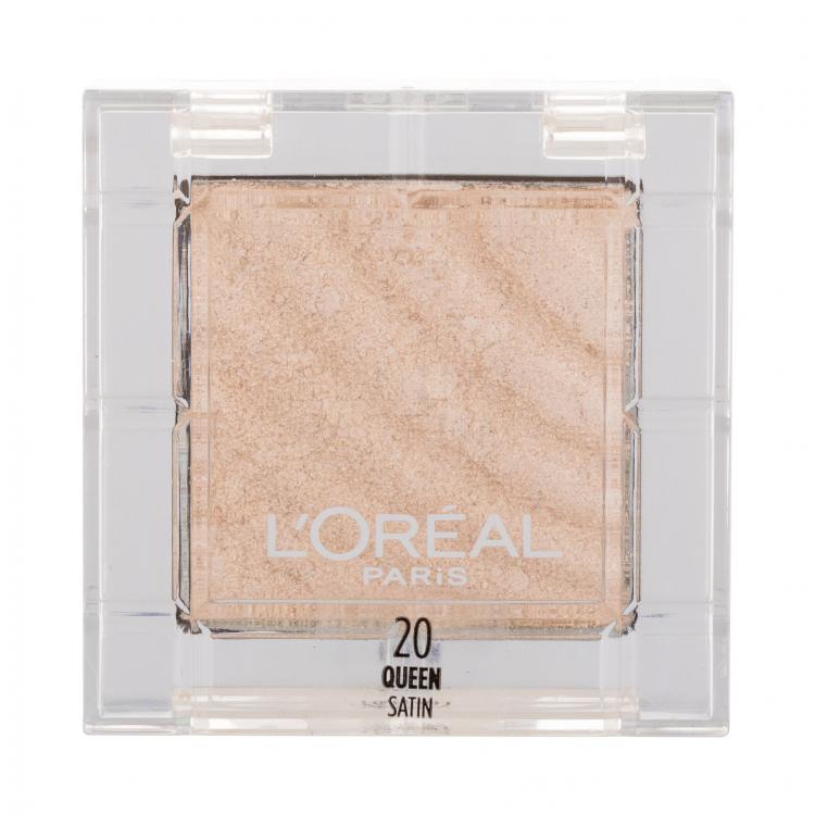 L&#039;Oréal Paris Color Queen Oil Eyeshadow Cienie do powiek dla kobiet 4 g Odcień 20 Queen Satin