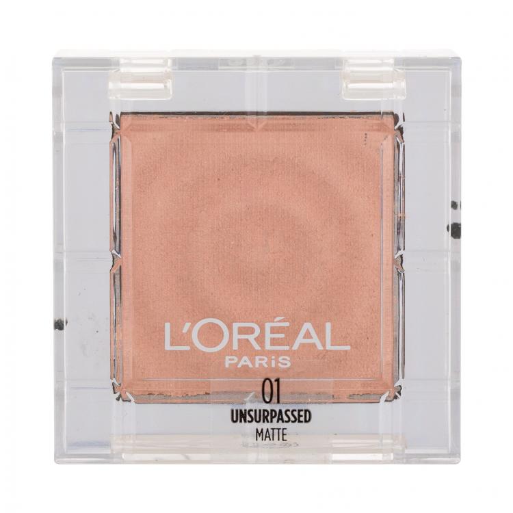 L&#039;Oréal Paris Color Queen Oil Eyeshadow Cienie do powiek dla kobiet 4 g Odcień 01 Unsurpassed Matte