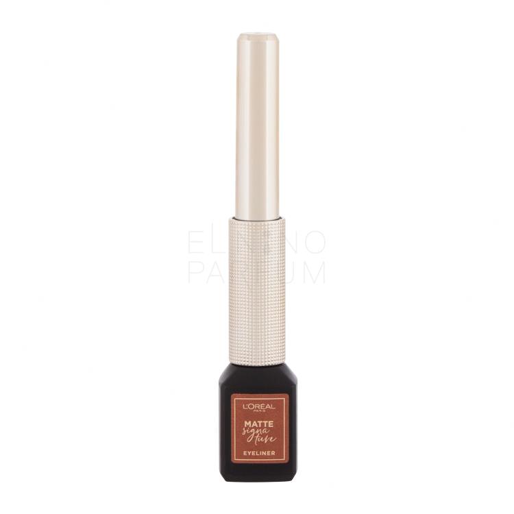 L&#039;Oréal Paris Matte Signature Eyeliner dla kobiet 3 ml Odcień 07 Copper Signature