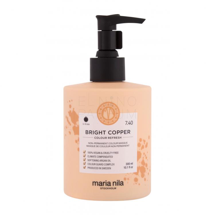 Maria Nila Colour Refresh Farba do włosów dla kobiet 300 ml Odcień 7.40 Bright Copper