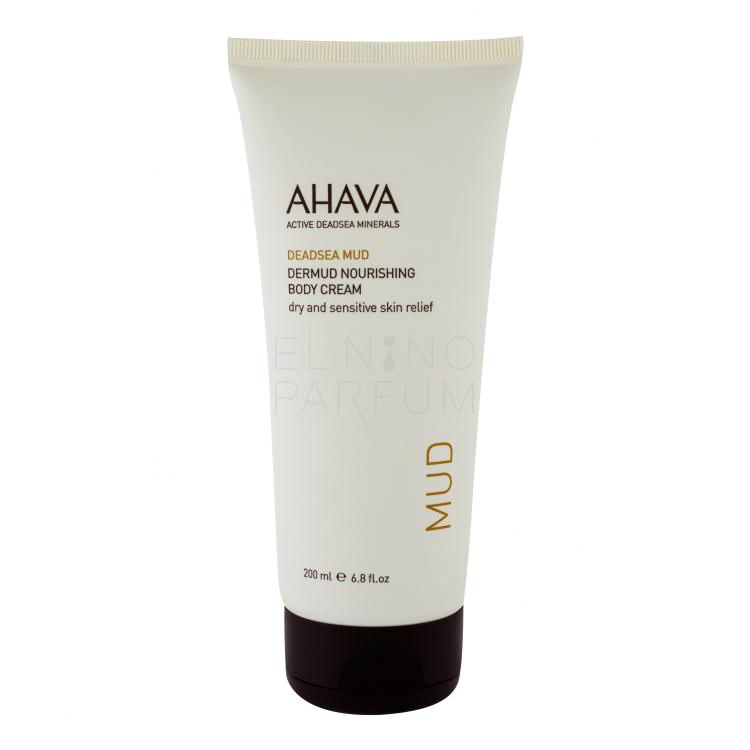 AHAVA Deadsea Mud Dermud Nourishing Body Cream Krem do ciała dla kobiet 200 ml tester