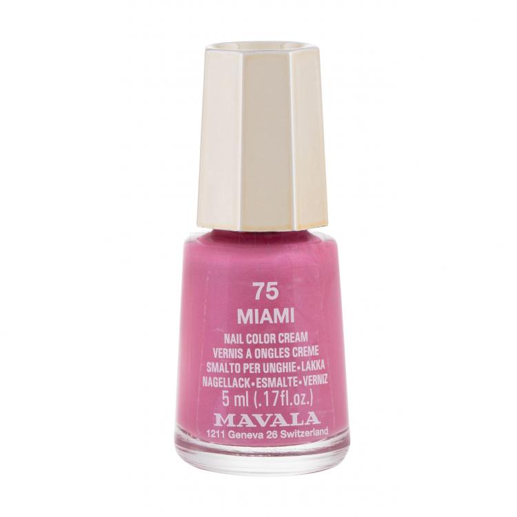 MAVALA Mini Color Cream Lakier do paznokci dla kobiet 5 ml Odcień 75 Miami