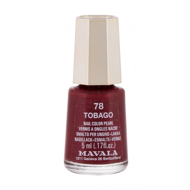MAVALA Mini Color Pearl Lakier do paznokci dla kobiet 5 ml Odcień 78 Tobago