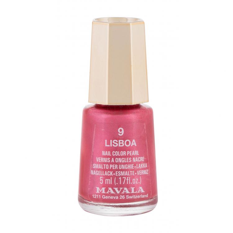 MAVALA Mini Color Pearl Lakier do paznokci dla kobiet 5 ml Odcień 9 Lisboa