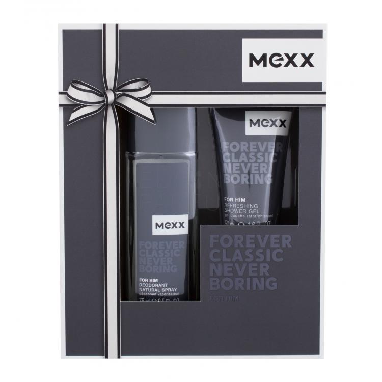 Mexx Forever Classic Never Boring Zestaw Dezodorant 150 m l + Żel pod prysznic 250 ml